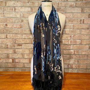 Cut Velvet Scarf